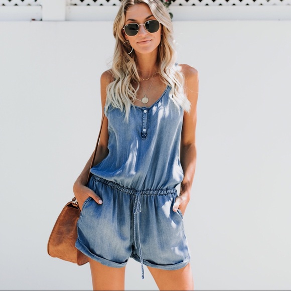 1 LEFT‼️Tencel Romper - Picture 7 of 8